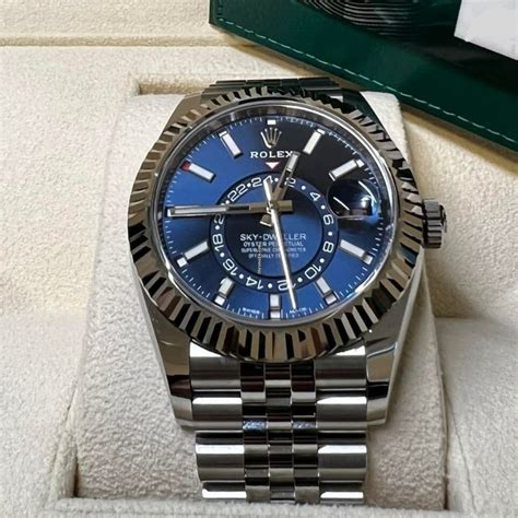 rolex sky-dweller blue fiyat|rolex sky dweller blue price.